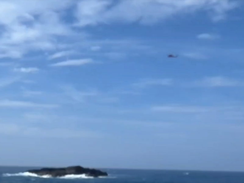 蘭嶼坦克岩民眾疑失蹤 海巡警消聯合搜救